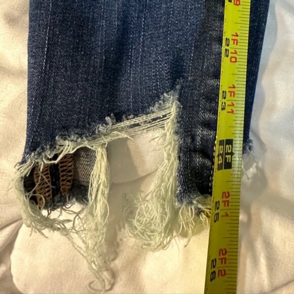 American Eagle Jeans Size 2 Regular Stretch Inseam 25 inches Hi-Rise Jegging - Picture 7 of 13